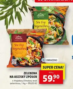 Lidl Zelenina na asijský způsob nabídka