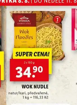 Lidl Wok nudle nabídka