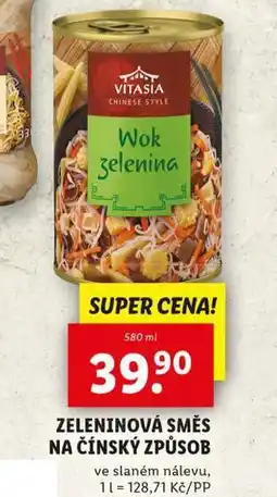 Lidl Zeleninová směs na čínský způsob nabídka