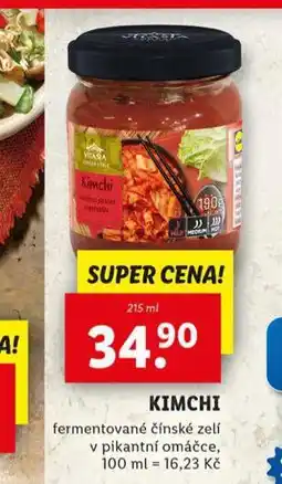 Lidl Kimchi nabídka
