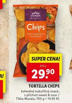 Lidl Tortilla chips nabídka
