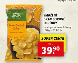 Lidl Smažené bramborové lupínky nabídka