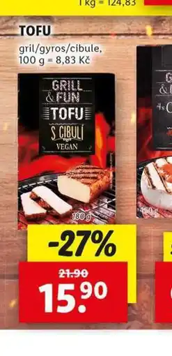 Lidl Tofu nabídka