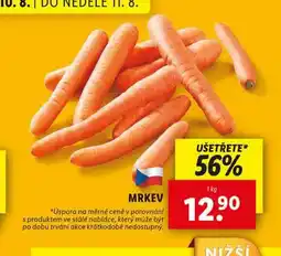 Lidl Mrkev nabídka