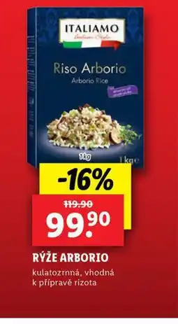 Lidl Rýže arborio nabídka