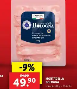 Lidl Mortadella bologna nabídka