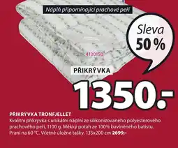 JYSK PŘIKRÝVKA TRONFJELLET nabídka