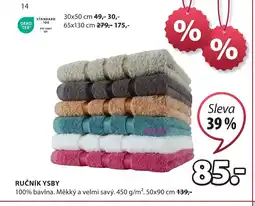 JYSK RUČNÍK YSBY nabídka