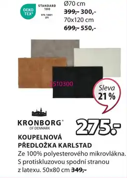 JYSK KOUPELNOVÁ PŘEDLOŽKA KARLSTAD nabídka