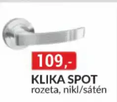 Baumax KLIKA SPOT rozeta, nikl/sátén nabídka