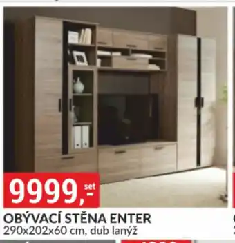 Baumax OBÝVACÍ STĚNA ENTER nabídka