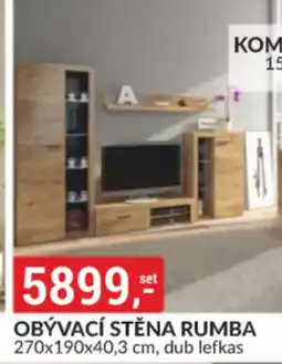 Baumax OBÝVACÍ STĚNA RUMBA nabídka