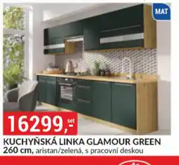 Baumax KUCHYŇSKÁ LINKA GLAMOUR GREEN nabídka