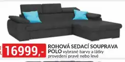 Baumax ROHOVÁ SEDACÍ SOUPRAVA POLO nabídka