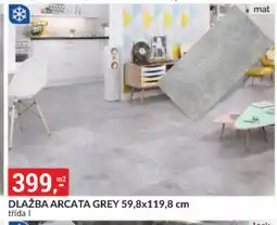 Baumax DLAŽBA ARCATA GREY 59,8x119,8 cm nabídka