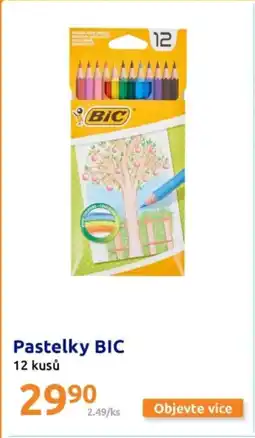 Action Pastelky BIC nabídka