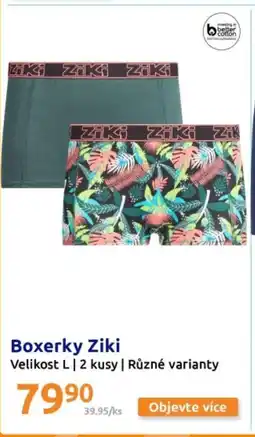 Action Boxerky Ziki nabídka