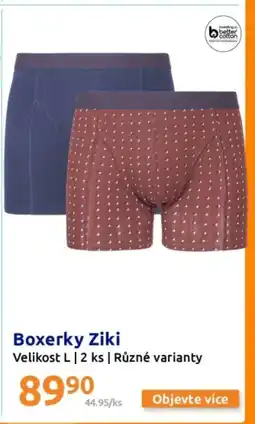 Action Boxerky Ziki nabídka