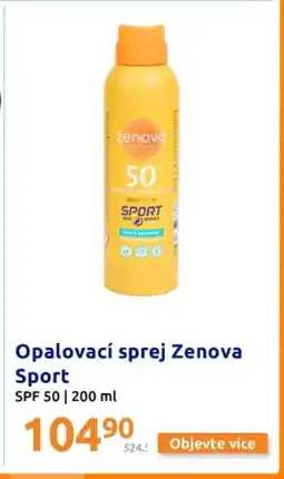 Opalovací sprej Zenova Sport