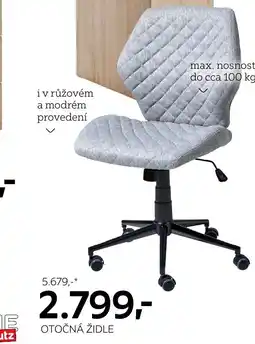 XXXLutz OTOČNÁ ŽIDLE nabídka