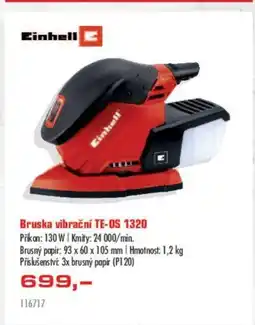 Uni Hobby Bruska vibrační TE-OS 1320 nabídka