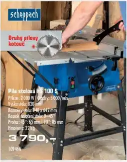 Uni Hobby Pila stolová HS 100 S nabídka