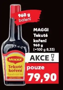 Kaufland MAGGI Tekuté koření nabídka