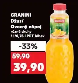 Kaufland GRANINI Džus/ Ovocný nápoj nabídka