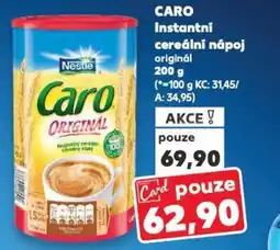 Kaufland CARO Instantní cereální nápoj nabídka