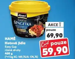 Kaufland HAMÉ Hotová jídla nabídka
