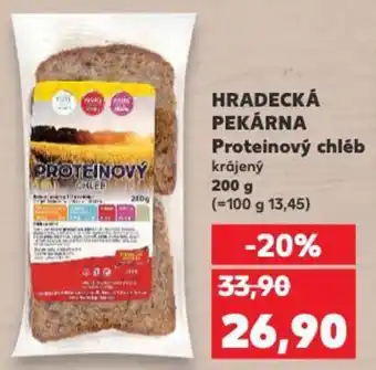 Kaufland HRADECKÁ PEKÁRNA Proteinový chléb nabídka