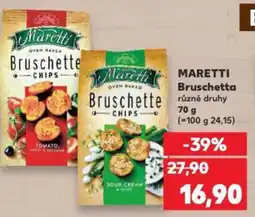 Kaufland MARETTI Bruschetta nabídka
