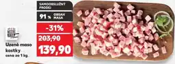 Kaufland Uzené maso kostky nabídka