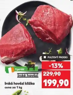 Kaufland Irská hovězí kližka nabídka