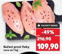 Kaufland Kuřecí prsní řízky nabídka