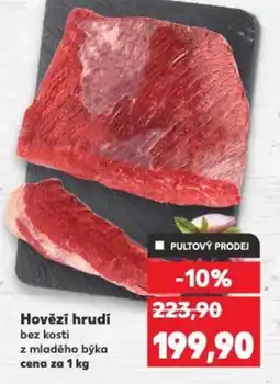 Kaufland Hovězí hrudi nabídka