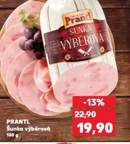 Kaufland PRANTL Šunka výběrová nabídka