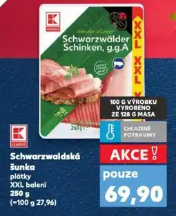 Kaufland Schwarzwaldská šunka nabídka