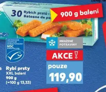 Kaufland Rybí prsty nabídka