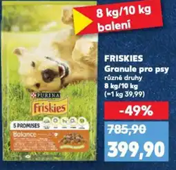 Kaufland FRISKIES Granule pro psy nabídka