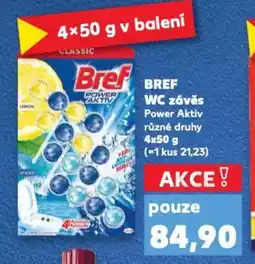 Kaufland BREF WC závěs nabídka