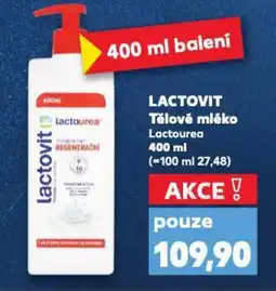 Kaufland LACTOVIT Tělové mléko nabídka