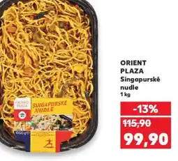 Kaufland ORIENT PLAZA Singapurské nudle nabídka
