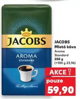 Kaufland JACOBS Mletá káva nabídka
