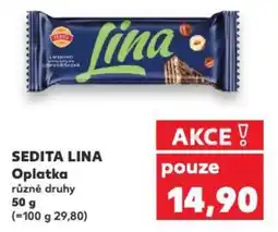 Kaufland SEDITA LINA Oplatka nabídka
