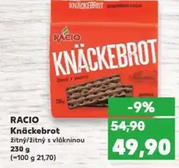 Kaufland RACIO Knäckebrot nabídka