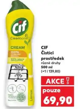 Kaufland CIF Čisticí prostředek nabídka