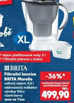 Kaufland Filtrační konvice BRITA Marella nabídka