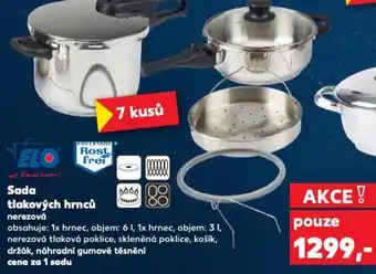 Kaufland Sada tlakových hrnců nabídka
