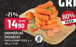 Trefa FARMÁŘSKÉ ŠPEKÁČKY nabídka